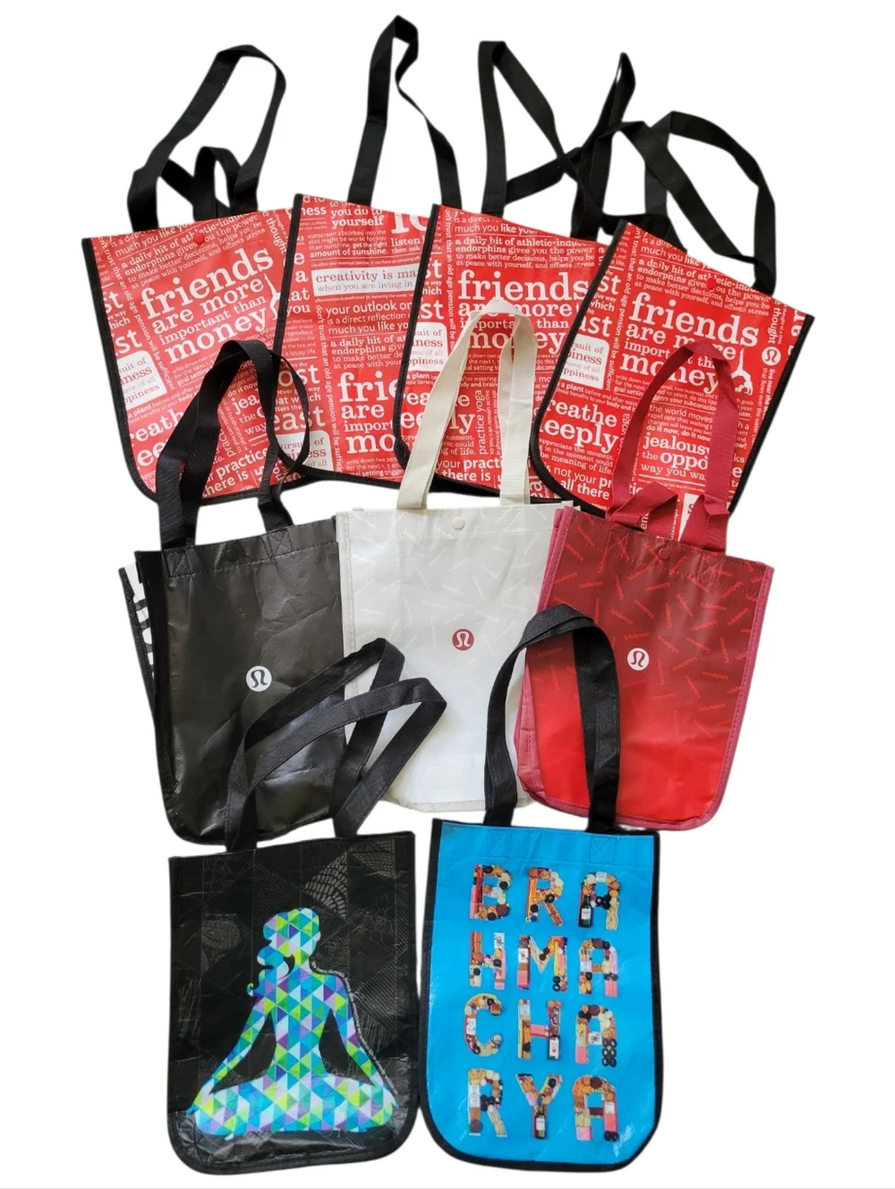 lululemon athletica | Bags | Lululemon Tote Shopping Bag Lot 9 Small Reusable Shoppers | Poshmark lululemon athletica | Bags | Lululemon Tote Shopping Bag Lot 9 Small Reusable Shoppers | Poshmark